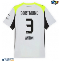 Moški Nogometni dresi Borussia Dortmund Waldemar Anton #3 Gostujoči 2025-26 Kratek Rokav